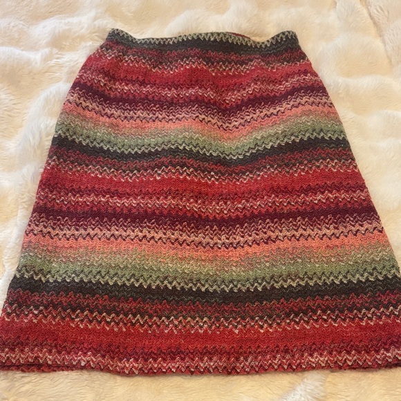 Missoni Dresses & Skirts - Missoni A-Line Skirt — Red, Pink & Green